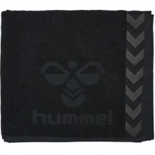 hummel Duschtuch Logo Gross schwarz 160x70cm